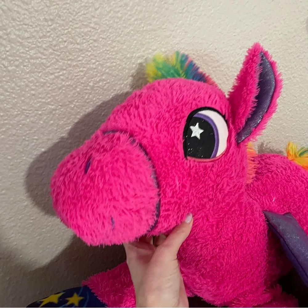 Massive Pink Plush Unicorn stuffed animal